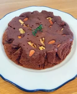 卵とチョコだけの生チョコ風ケーキ