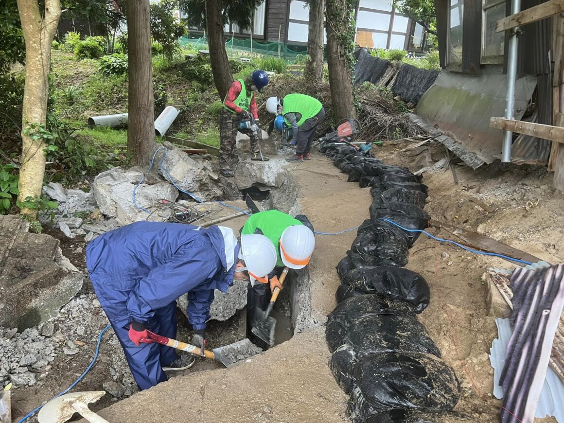 技術系ボランティア作業