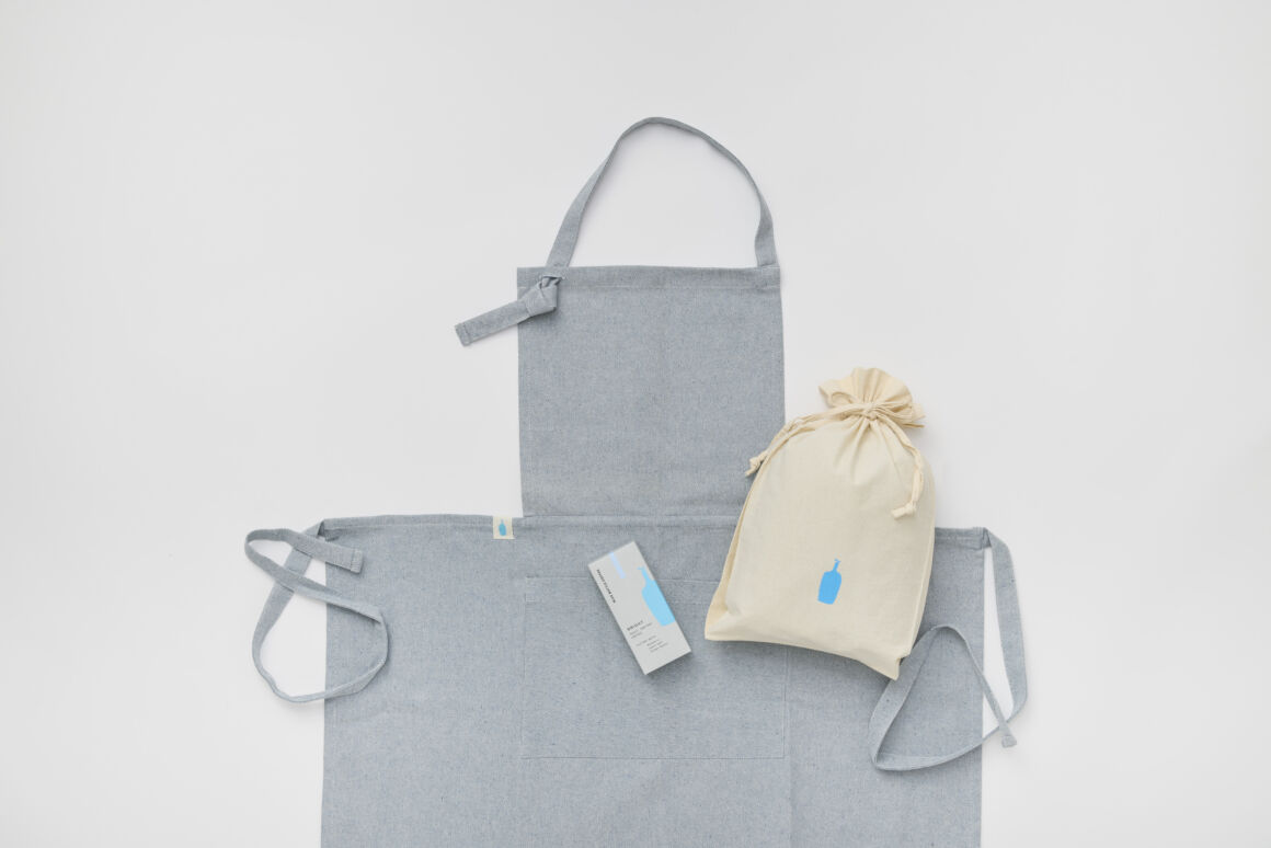 ブルーボトルコーヒー エプロン＆インスタントコーヒー セット画像